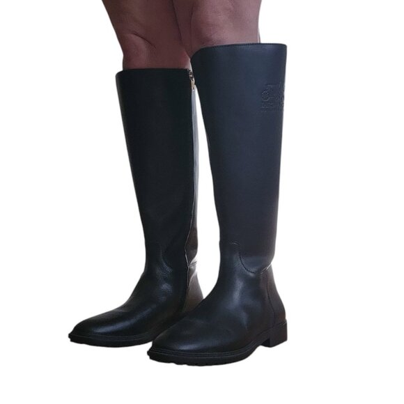 Coach Shoes - Coach Fynn Leather Boots Black